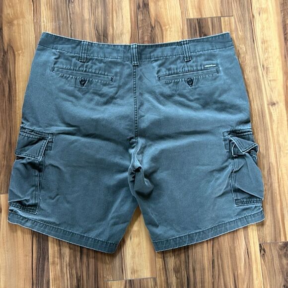 Eddie Bauer Mens Gray Cargo Shorts Classic Fit - Picture 5 of 6